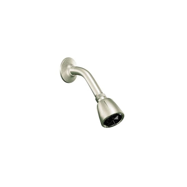 Brushed Nickel One-Function Showerhead